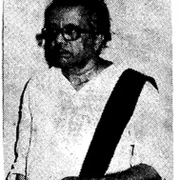 Portrait of Ravindra Kelekar