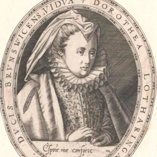 Portrait of Dorothea of Lorraine