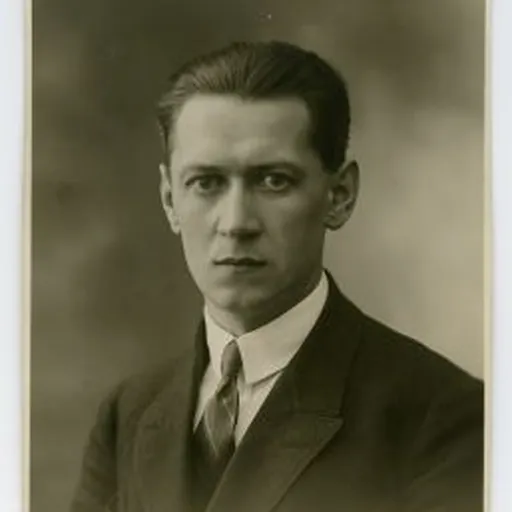 Portrait of Heinrich Riikoja