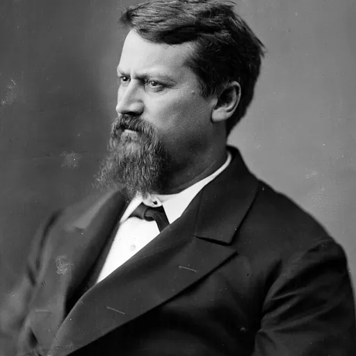 Portrait of Hiram Barber