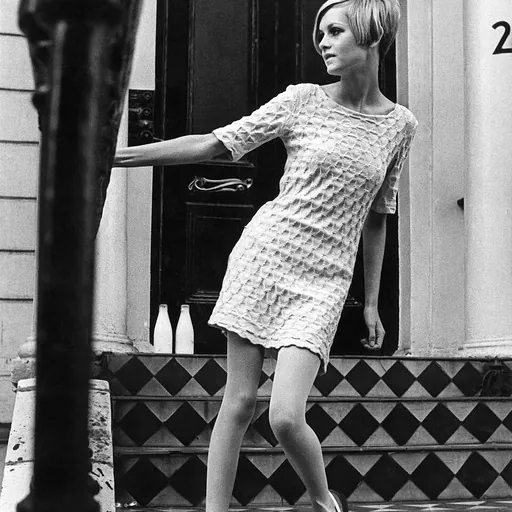 Portrait of Twiggy