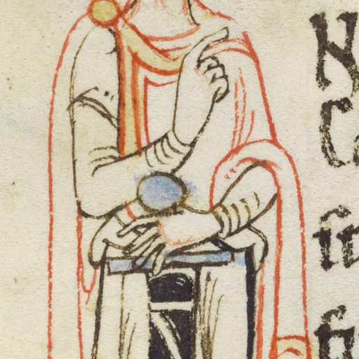Portrait of Conrad II, Duke of Swabia