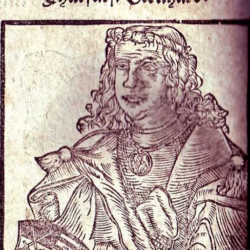 Portrait of Bernhard, Count of Anhalt
