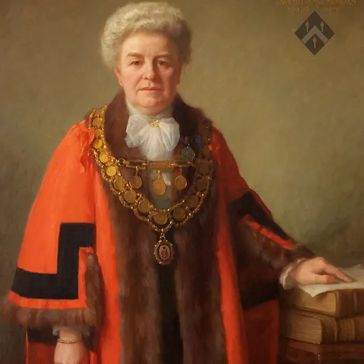 Portrait of Gwenllian Elizabeth Fanny Morgan