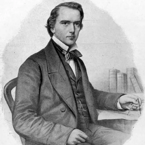 Portrait of Charles Tilston Bright