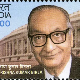 Portrait of Krishna Kumar Birla