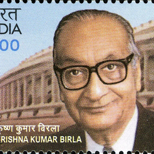 Portrait of Krishna Kumar Birla