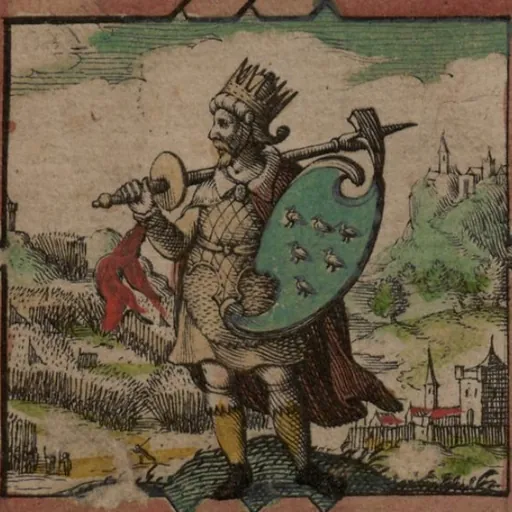 Portrait of Ælle of Sussex