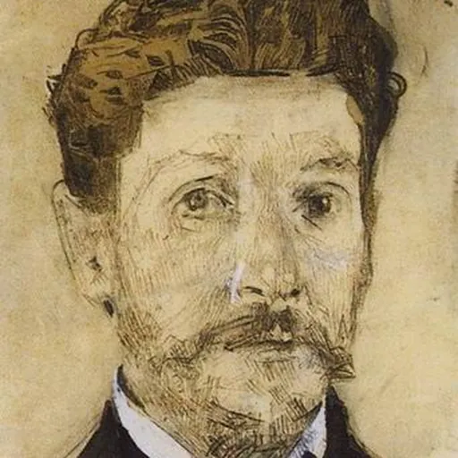 Portrait of Mikhail Vrubel