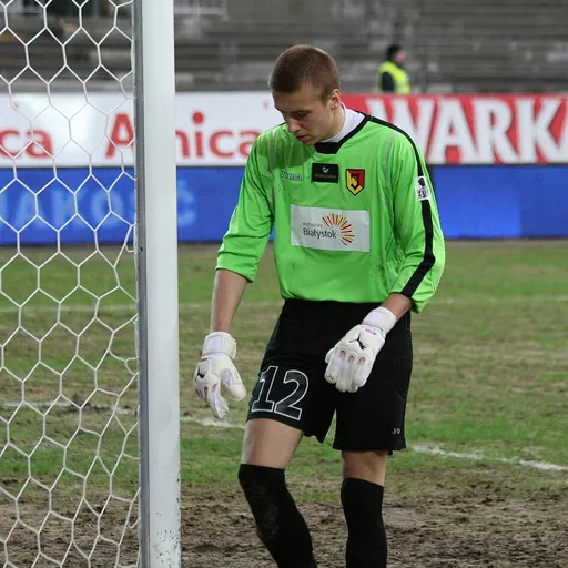 Portrait of Grzegorz Sandomierski