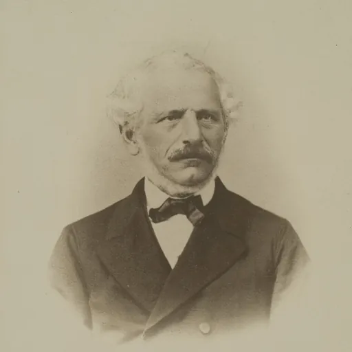 Portrait of Gustav Weil