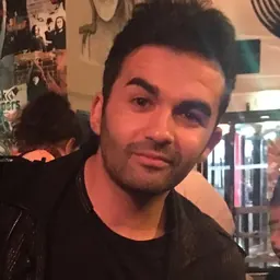 Portrait of Nazim Khaled