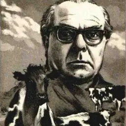 Portrait of Arno Schmidt