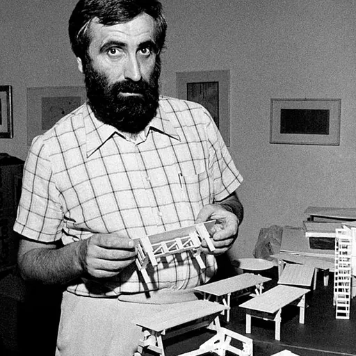 Portrait of Enzo Mari