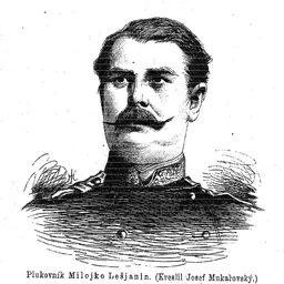 Portrait of Milojko Lešjanin