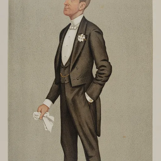Portrait of Hugo Charteris, 11th Earl of Wemyss