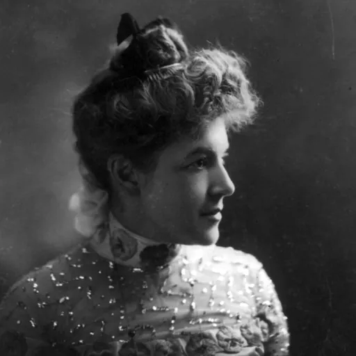 Portrait of Ella Wheeler Wilcox
