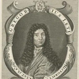 Portrait of Gregorio Leti