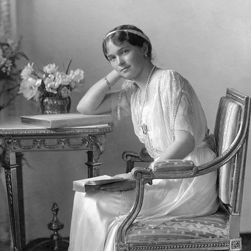 Portrait of Grand Duchess Olga Nikolaevna of Russia