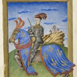 Portrait of Charles IV, Count of Maine