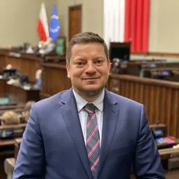 Portrait of Przemysław Koperski