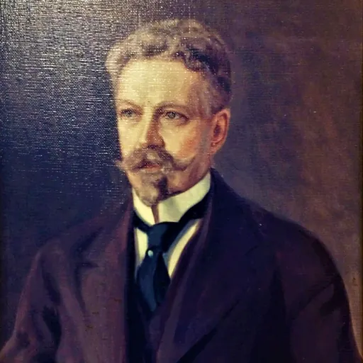 Portrait of Arthur Hjelt