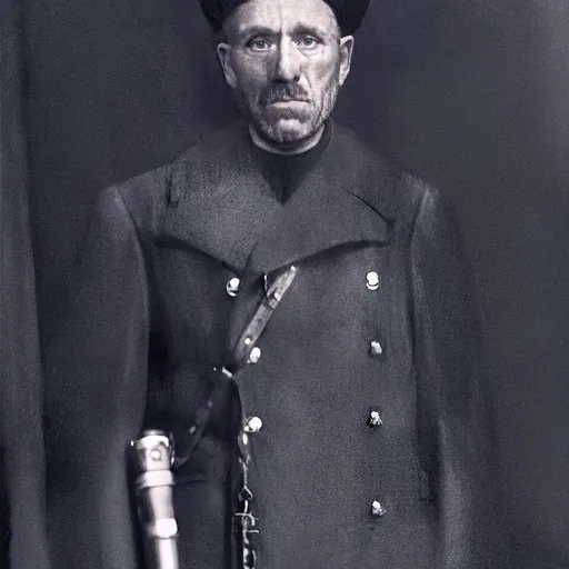 Portrait of Akhmed Khuchbarov