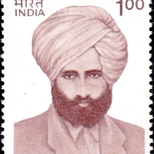 Portrait of Vijay Singh Pathik