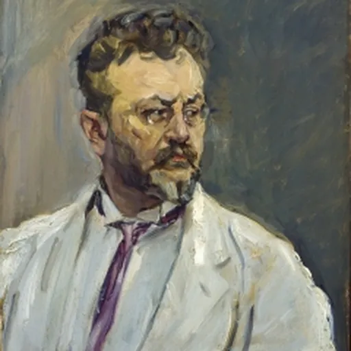 Portrait of Max Slevogt