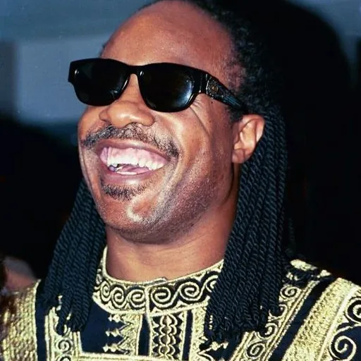 Portrait of Stevie Wonder