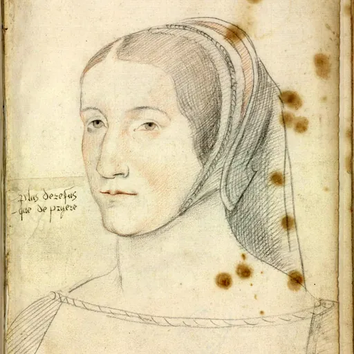 Portrait of Anne de La Tour d'Auvergne
