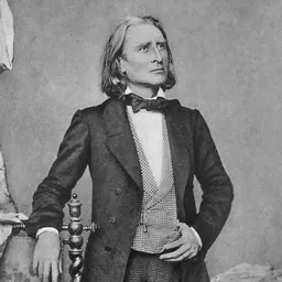 Portrait of Franz Liszt