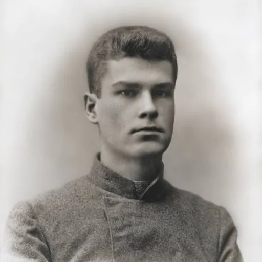 Portrait of Maksim Bahdanovič