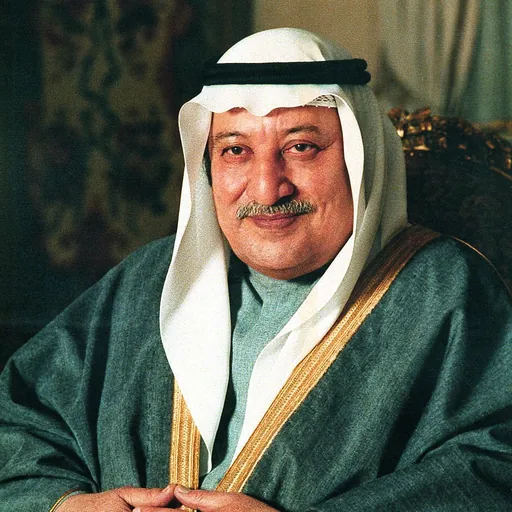 Portrait of Abdullah Mubarak Al-Sabah