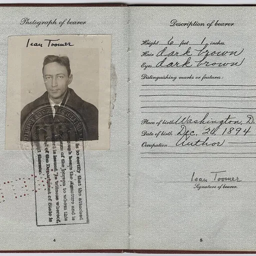 Portrait of Jean Toomer