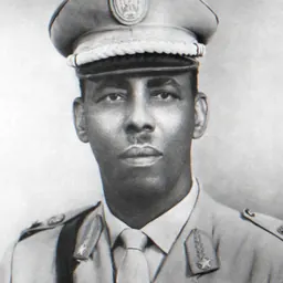 Portrait of Siad Barre