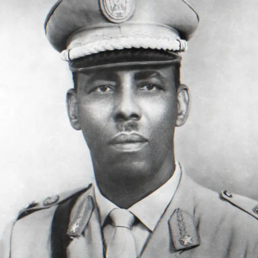 Portrait of Siad Barre