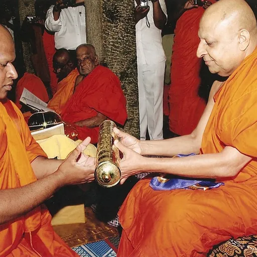 Portrait of Thibbatuwawe Sri Siddhartha Sumangala Thero
