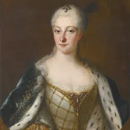 Portrait of Henriette Marie of Brandenburg-Schwedt