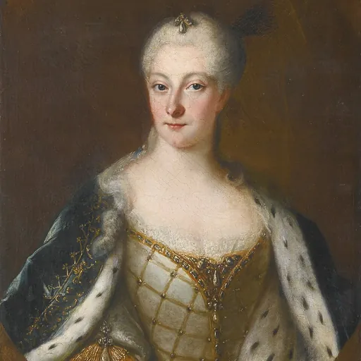 Portrait of Henriette Marie of Brandenburg-Schwedt