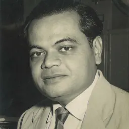 Portrait of Chunilal Madia