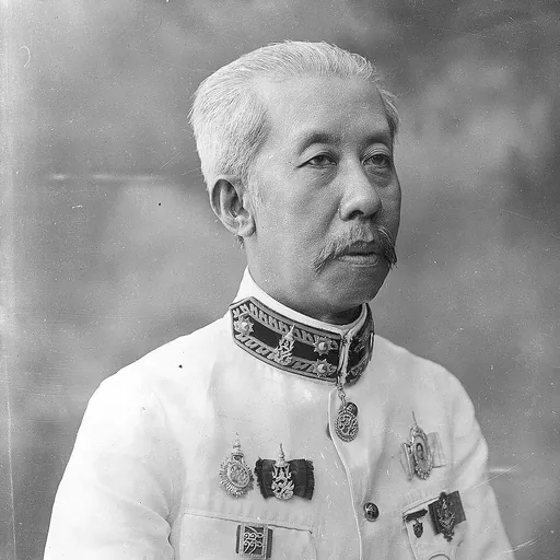 Portrait of Krisda Bhiniharn of Siam, Prince Nares Varariddhi