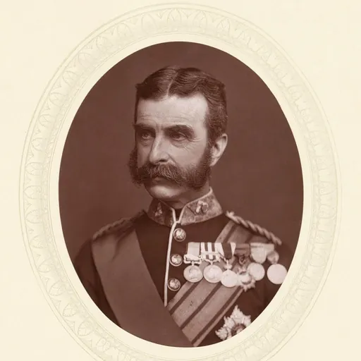 Portrait of Frederic Thesiger, 2nd Baron Chelmsford