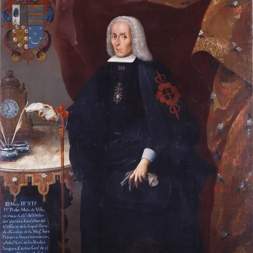 Portrait of Pedro Malo de Villavicencio