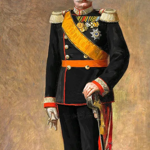 Portrait of Adolphe, Grand Duke of Luxembourg