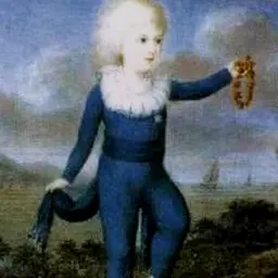 Portrait of Prince Alberto of Naples and Sicily