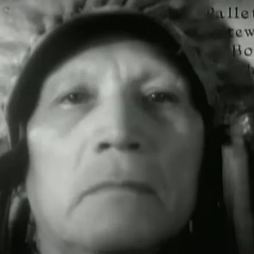 Portrait of Chief John Big Tree