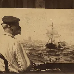 Portrait of Edward Moran