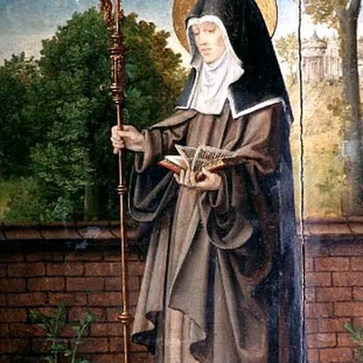 Portrait of Agnes of Assisi