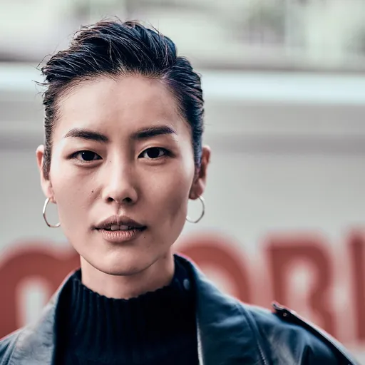 Portrait of Liu Wen